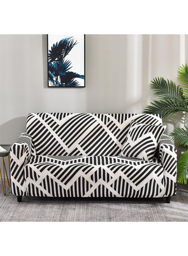 Full pack elastic anti slip sofa cover, double sofa 145-180cm