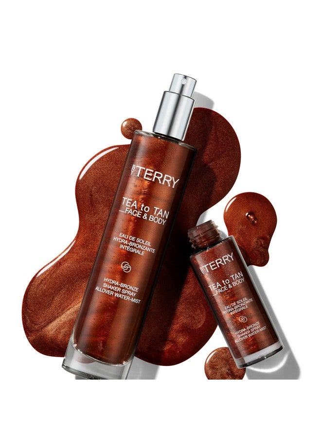 باي تيري Tea To Tan Face & Body Matte Finish، سائل تسمير البشرة المشبع بالمواد المرطبة، يدوم طويلاً، غير قابل للتحويل، 30 مل - Image 3