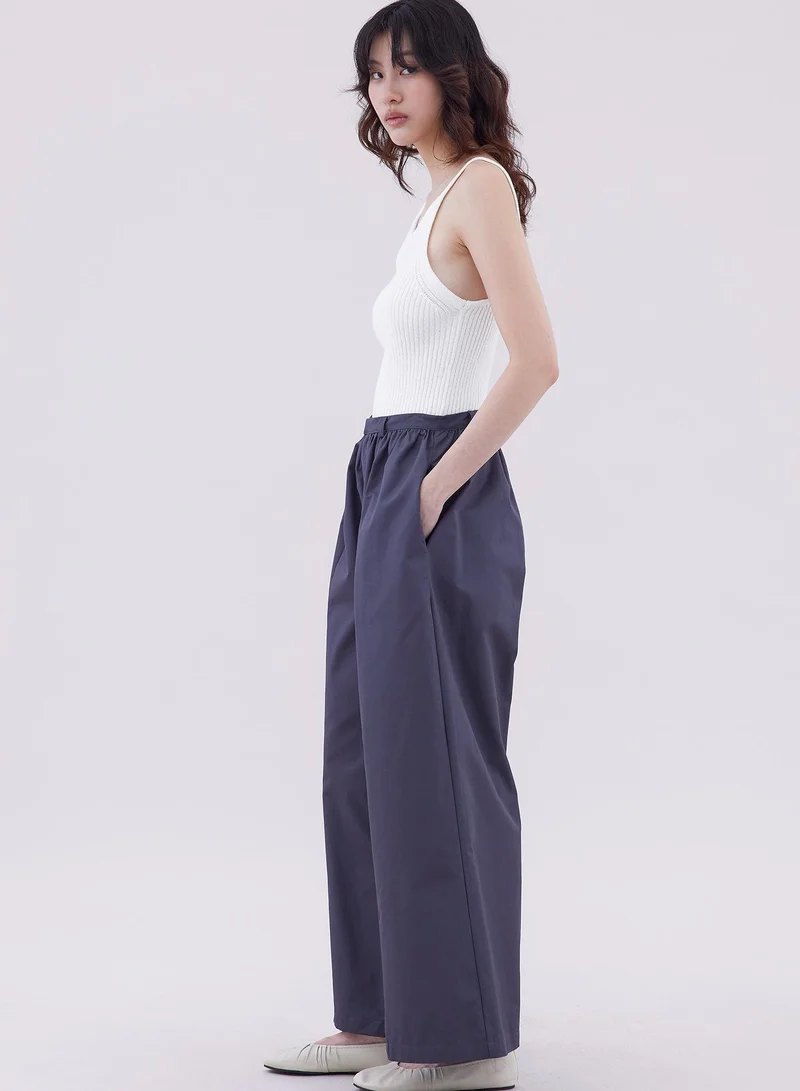 ذا اديتورز ماركت Jenyth High-Rise Gathered Wide Leg Pants
