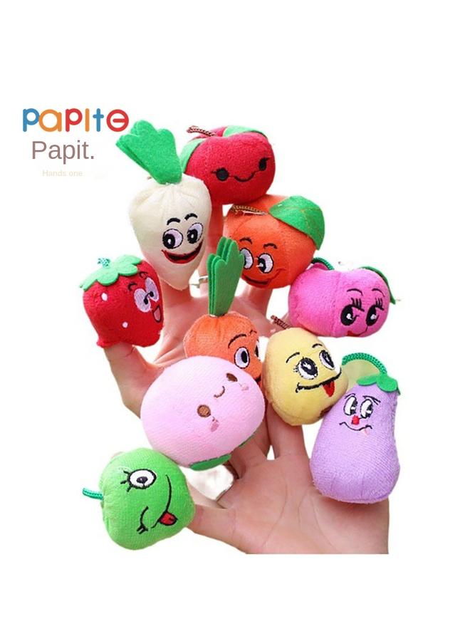 Bluejw Papit Doll New Fruit Strawberry Finger Doll Preschool Baby Toy Finger Doll In Stock Distribution - Image 2