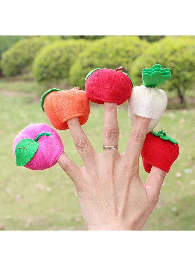 Bluejw Papit Doll New Fruit Strawberry Finger Doll Preschool Baby Toy Finger Doll In Stock Distribution - Image 3