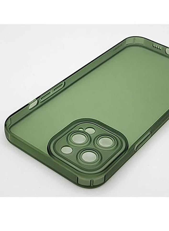 Generic - Slim Silicone IPhone 12 Pro Max Case Ultimate Protection - Green - Image 1