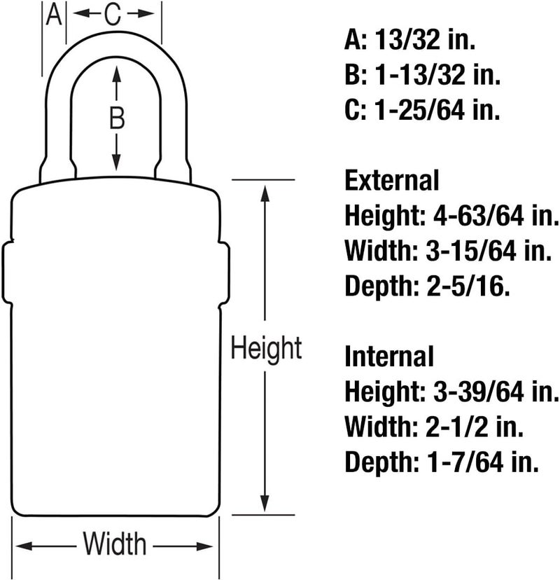MasterLock Key Lock Box with Code, Outdoor Lock Box for Realtors, Property Managers and Landlords, Ideal for Short-Term Rentals, Key Safe Holds 5 Keys, 5440EC - Image 5