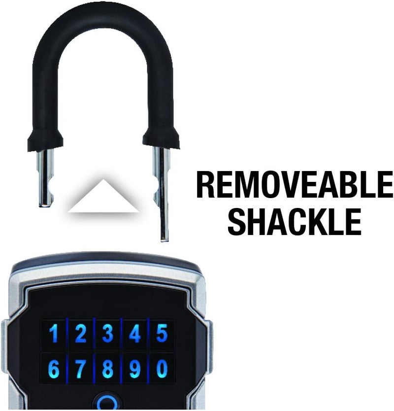 MasterLock Key Lock Box with Code, Outdoor Lock Box for Realtors, Property Managers and Landlords, Ideal for Short-Term Rentals, Key Safe Holds 5 Keys, 5440EC - Image 4