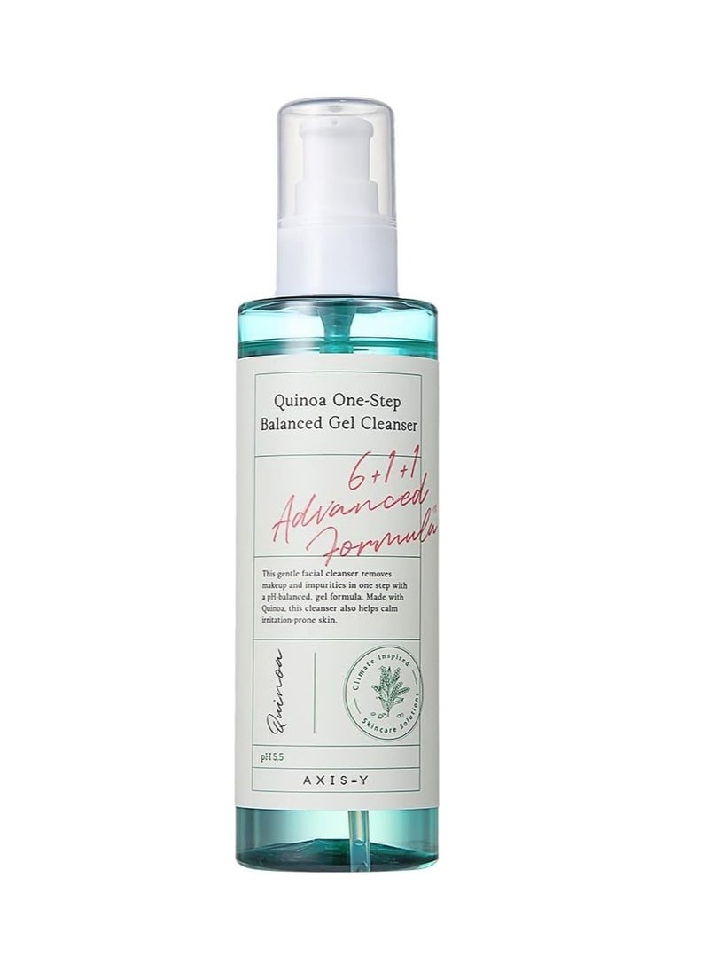 AXIS-Y Quinoa One Step Balanced Gel Cleanser -180ml  - Image 1
