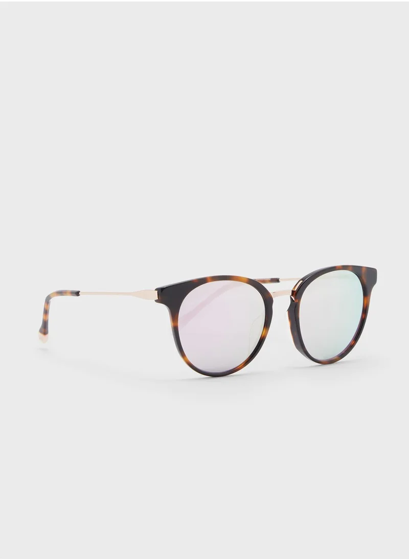 Le Specs Tortoiseshell Sunglasses