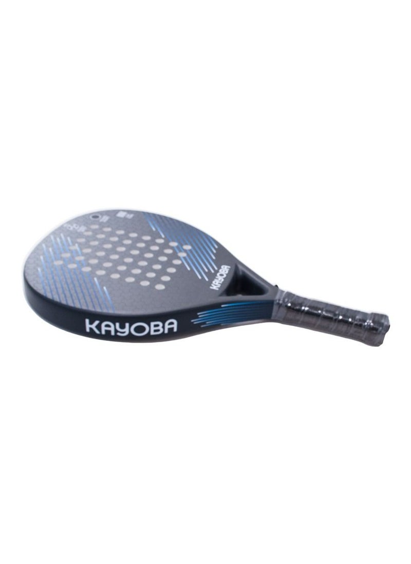 KAYOBA - Padel Tennis Racket, Pro Carbon Fiber Surface Paddle Racket with Carrying Bag, Perfectly Balanced With Professional Grips Which Provides You Control Over Your Game - Image 1