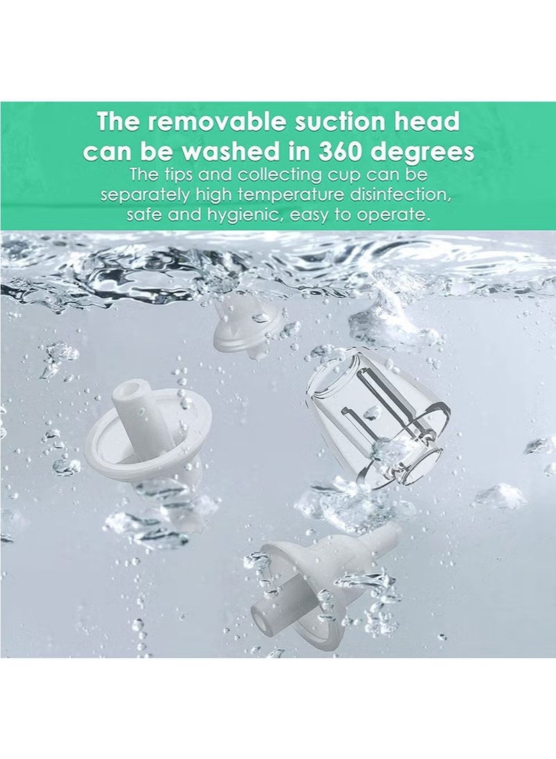 NH Electric Silent Baby Nasal Aspirator Automatic Nose Cleaner With Silicone Nose Tips Music Soothing Function Rechargeable Portable Nasal Aspirators - Image 5
