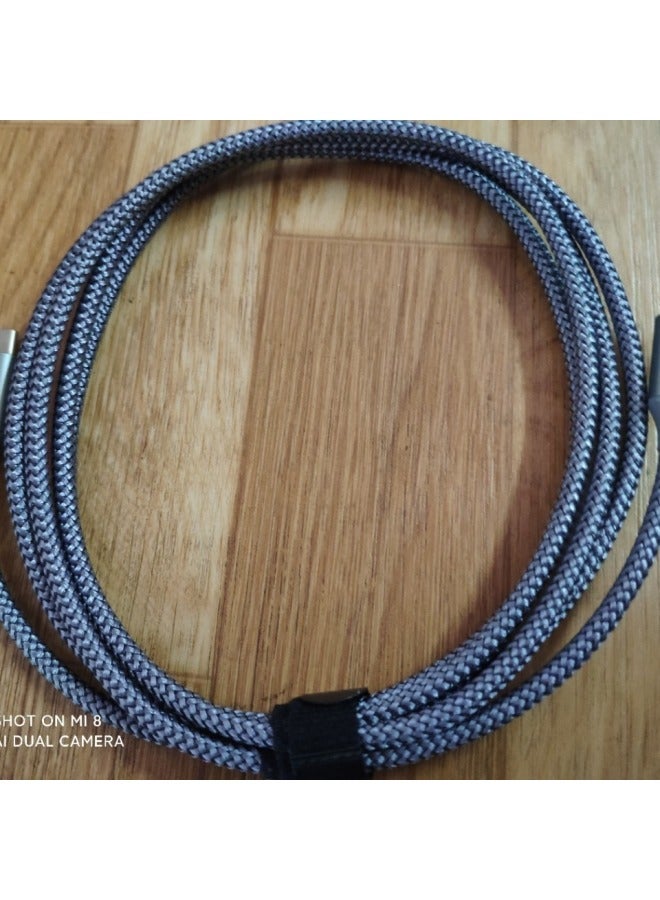 Data Cable Computer Mobile Phone File Data Mutual Transmission Ultra Fast, USB Thunderbolt 4.0, Copper Wire Multi, Charging Cable-Color:Spread And Download Super Fast - Image 2