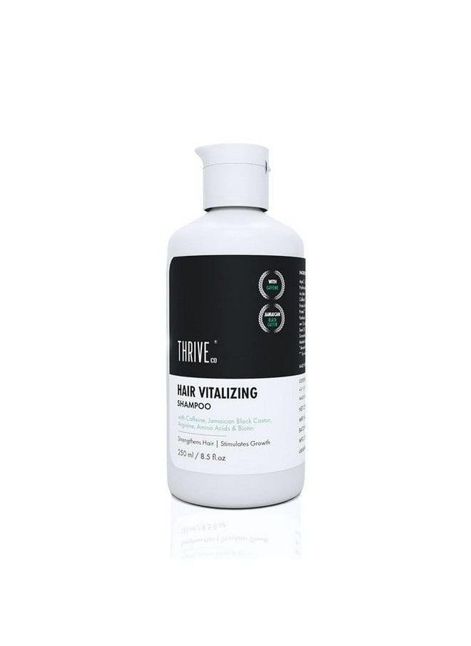 THRIVECO - Hair Vitalizing Shampoo For Men & Women 250Ml ; Paraben & Sulfate Free Shampoo ; Daily Use Mild Shampoo For Strong Hair Healthy Growth - Image 1