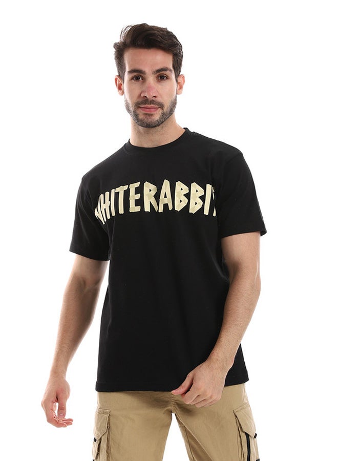 WHITE RABBIT White Rabbit Tapped Like "White Rabbit" Printed Tee  - Image 1