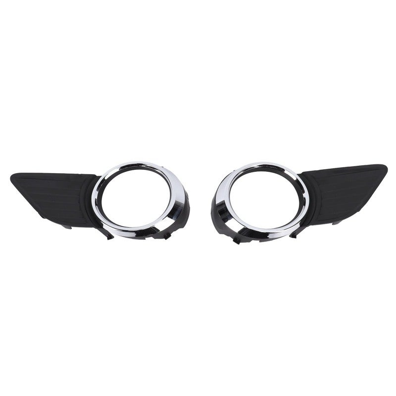 Fog Lamp Bezel Cover Replacement for Base LE SE XLE 2011-2017 - Chrome Trim Ring Protective Grille Cover 52127-08030 for Toyota Vehicles - Image 1