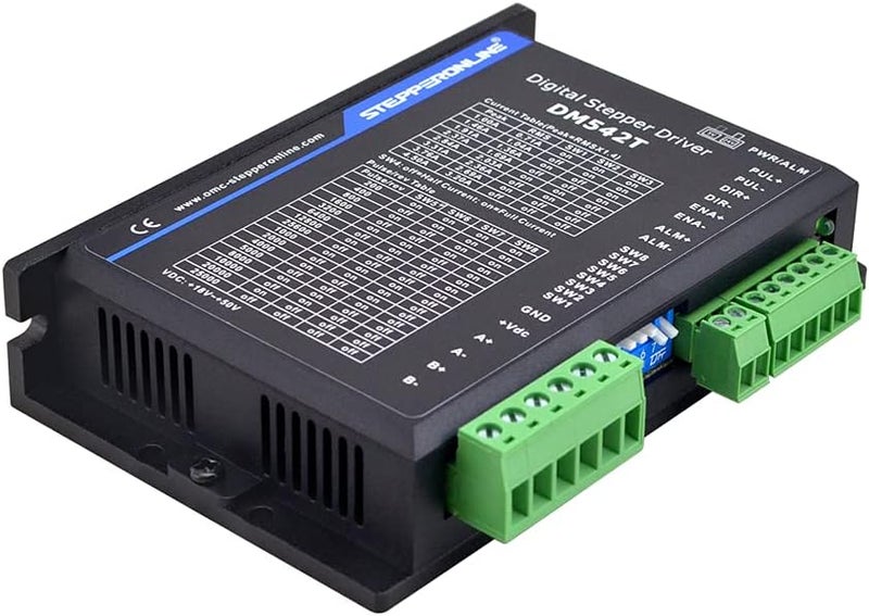 STEPPERONLINE CNC Stepper Motor Driver 1.0-4.2A 20-50VDC 1/128 Micro-step Resolutions for Nema 17 and 23 Stepper Motor - Image 3