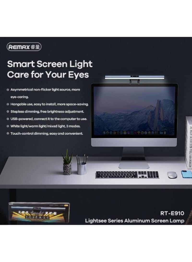 ريماكس مصباح شاشة من الألومنيوم من سلسلة REMAX RT-E910 Lightsee - Image 2
