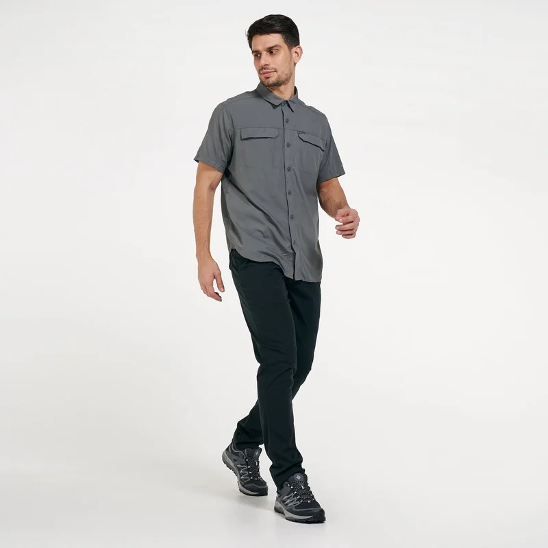 Columbia Grey Men's Silver Ridge 2.0 Short Sleeve Shirt for Men | Best Price UAE