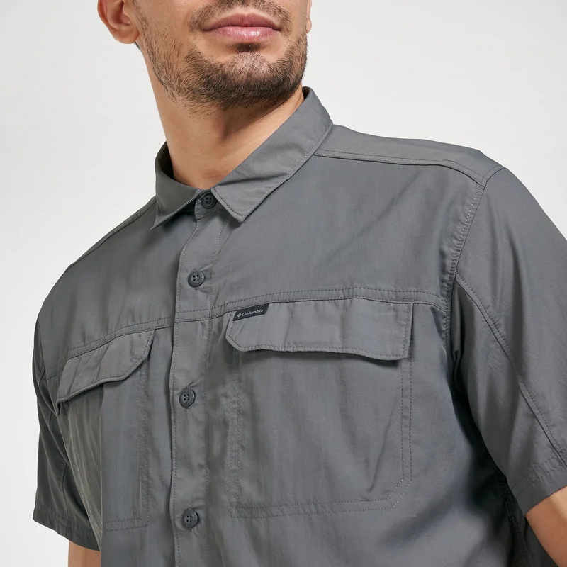 Columbia Grey Men's Silver Ridge 2.0 Short Sleeve Shirt for Men | Best Price UAE