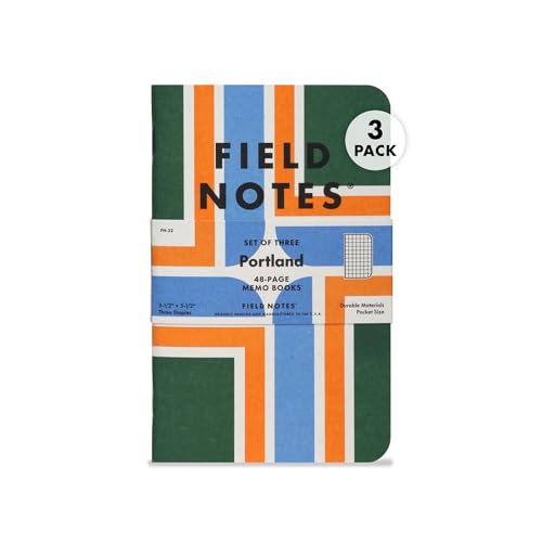 Field Notes: Portland, Oregon 3-Pack - Graph Paper - 48 Pages - 3.5" x 5.5" - Image 1