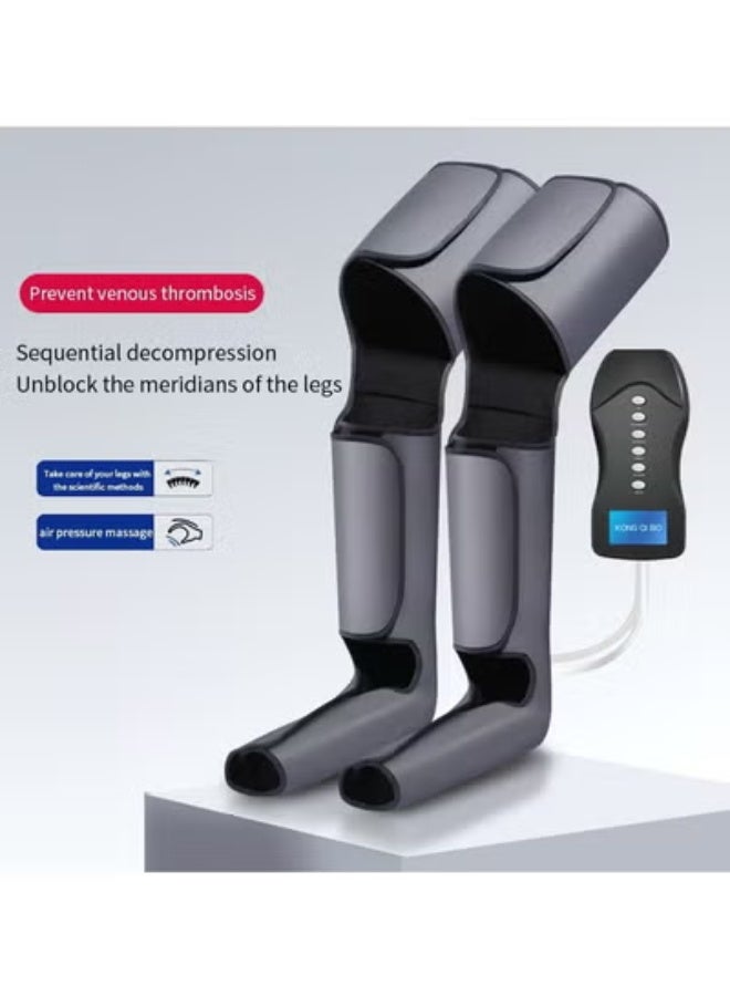 ارواق جهاز مساج للساقين والقدمين بضغط الهواء المضغوط وموجة الهواء الكهربائية - Image 1
