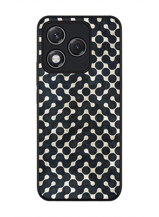 Stylizedd For Honor 400 Lite Case,Slim fit Camera Protection, Shockproof Thin Phone cover  - Connect The Dots (Black)