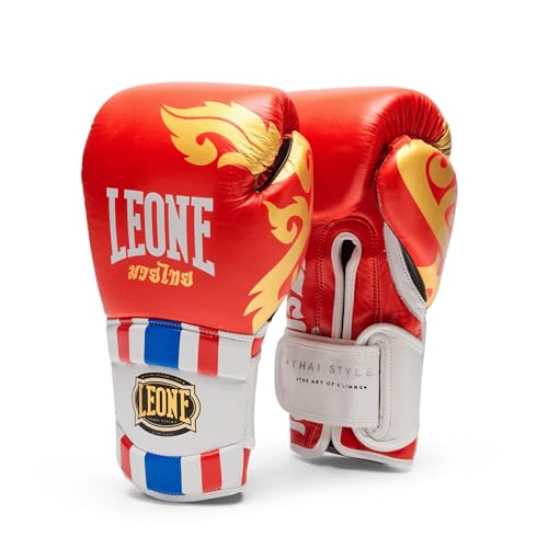 LEONE 1947 Thai Style Boxing Gloves 14oz GN114 - Image 1