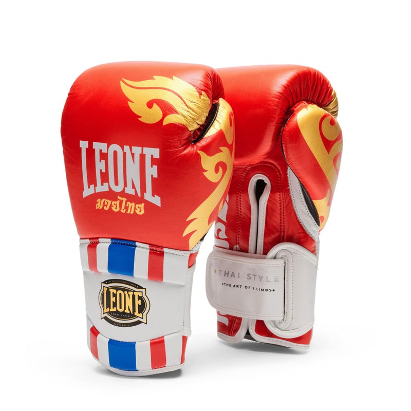 LEONE 1947 Thai Style Boxing Gloves 14oz GN114 - Image 2