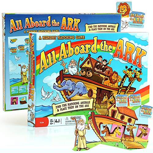 Continuum Games All Aboard the Ark Board and Matching Game Kids Ages 4 and Up - Image 1