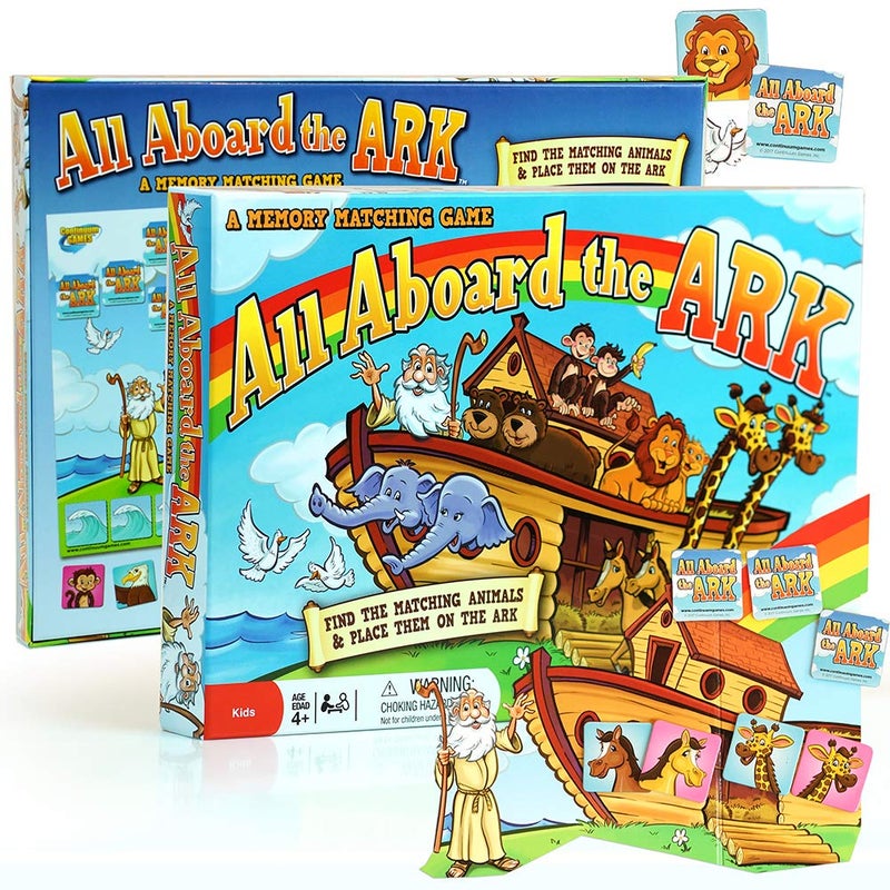 Continuum Games All Aboard the Ark Board and Matching Game Kids Ages 4 and Up - Image 4