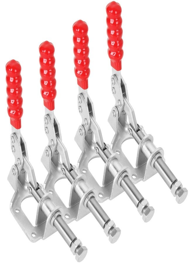 FengWu 4 PCS 6 inch Adjustable Toggle Clamp, GH-302F Quick Release Push Pull Toggle Clamps - Image 1