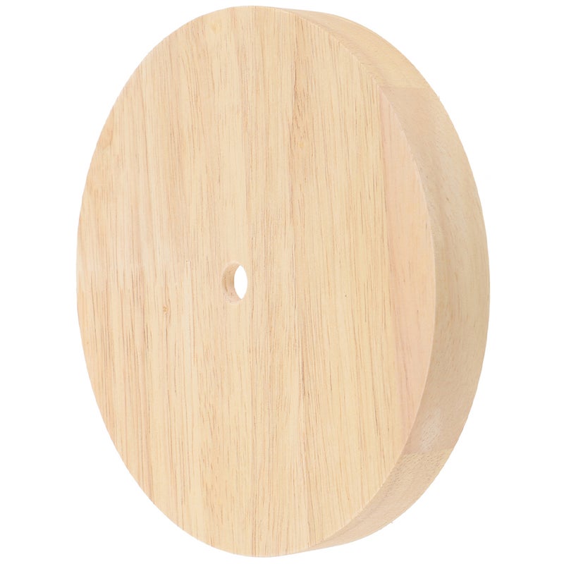 Desk Lamp Base Replacement Table Base Round Table Lamp Base DIY Wood Lamp Base - Image 1