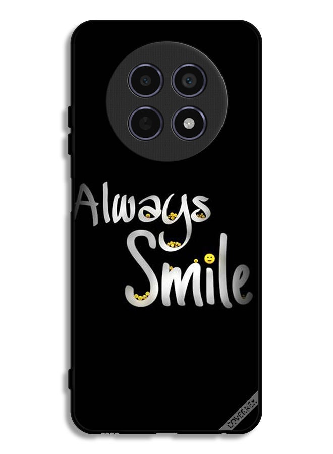 Covernex Realme 12 5G Protective Case Cover Always Smile  - Image 1