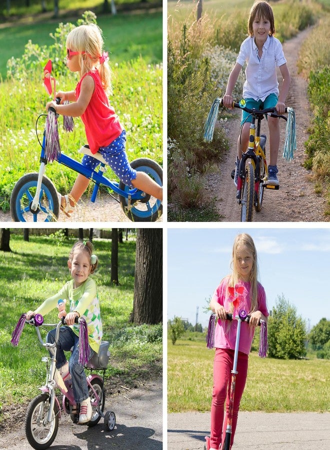 Vortika Kids Bike Bell with 2 Pcs Bike Streamers for Girls, Cute Children's Bicycle Accessories（Unicorn Bell+Tassels） - Image 5