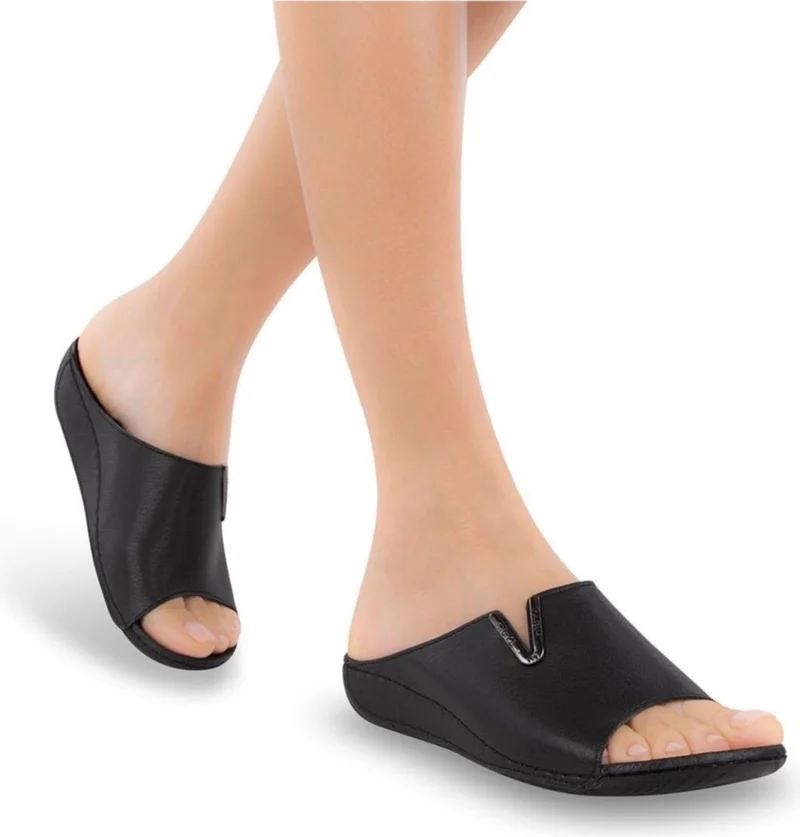مويا Orthopedix Mena Anatomical Heel Spur Gel Supported Women's Slippers 32219