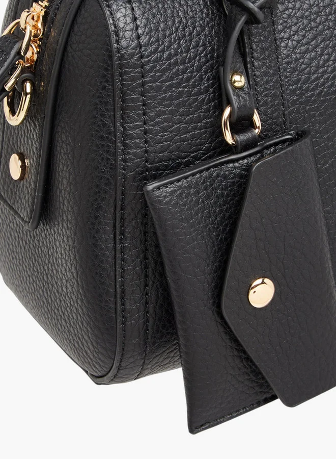 Celeste Textured Tote Bag with Coin Purse