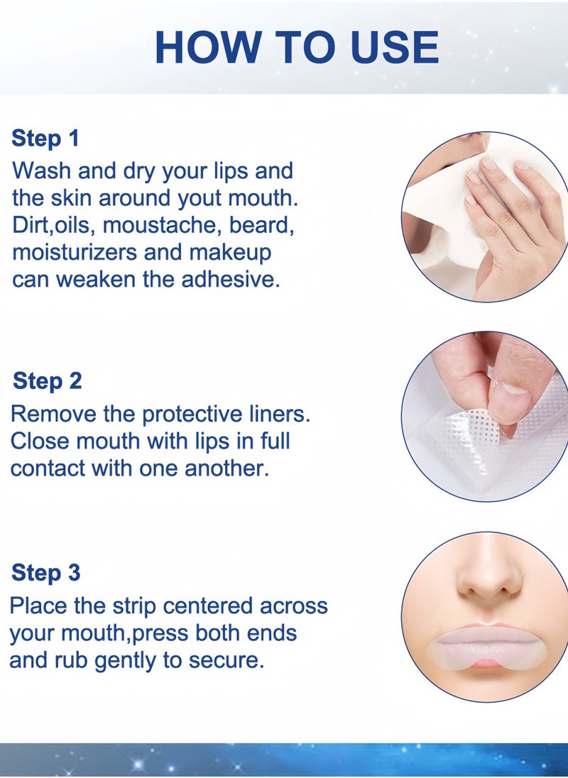Generic - Sleep Patch Good Night Patch 90 pieces to reduce mouth breathing Advanced gentle mouth patch for nasal breathing improves sleep quality and reduces snoring - Image 1