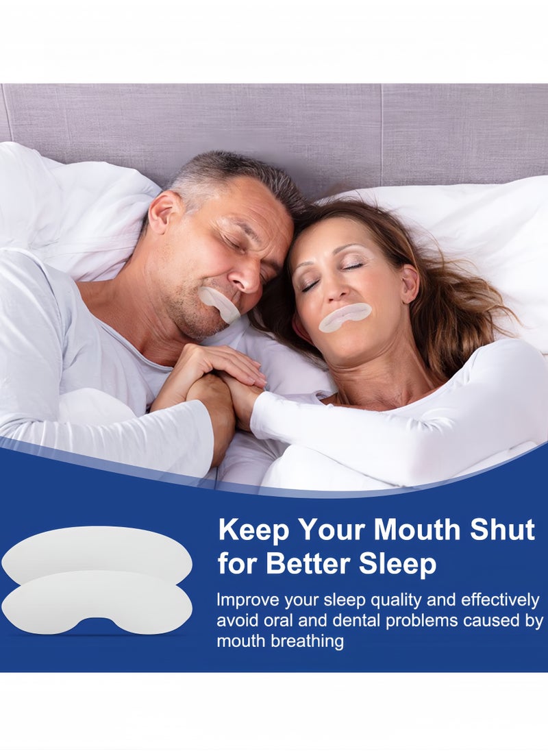 Generic - Sleep Patch Good Night Patch 90 pieces to reduce mouth breathing Advanced gentle mouth patch for nasal breathing improves sleep quality and reduces snoring - Image 1