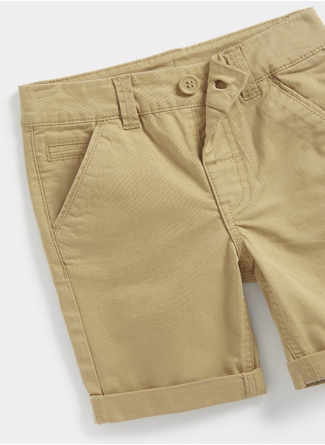 mothercare Tan Chino Shorts  - Image 3