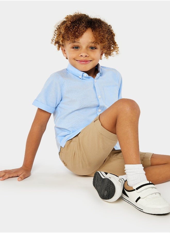 mothercare Tan Chino Shorts  - Image 4