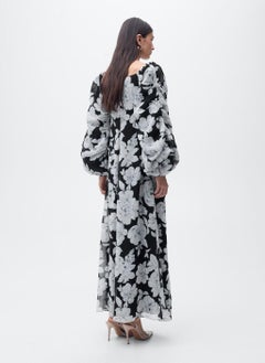 MANGO Strapless Floral Dress  - Image 2