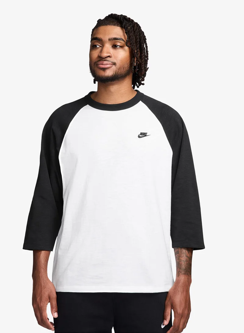 Nike Club 3/4 Raglan T-Shirt