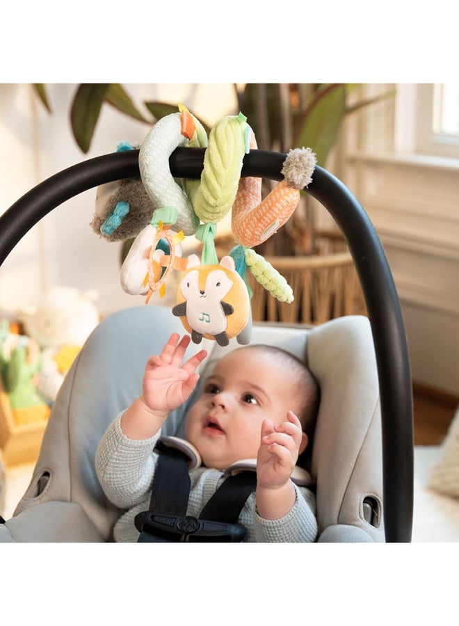 ingenuity Nally And Friends  Spiral Activity Toy Bar - Image 4