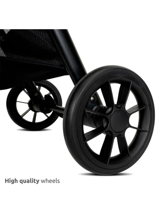 lorelli BABY STROLLER up to 22kg BLACK - Image 4