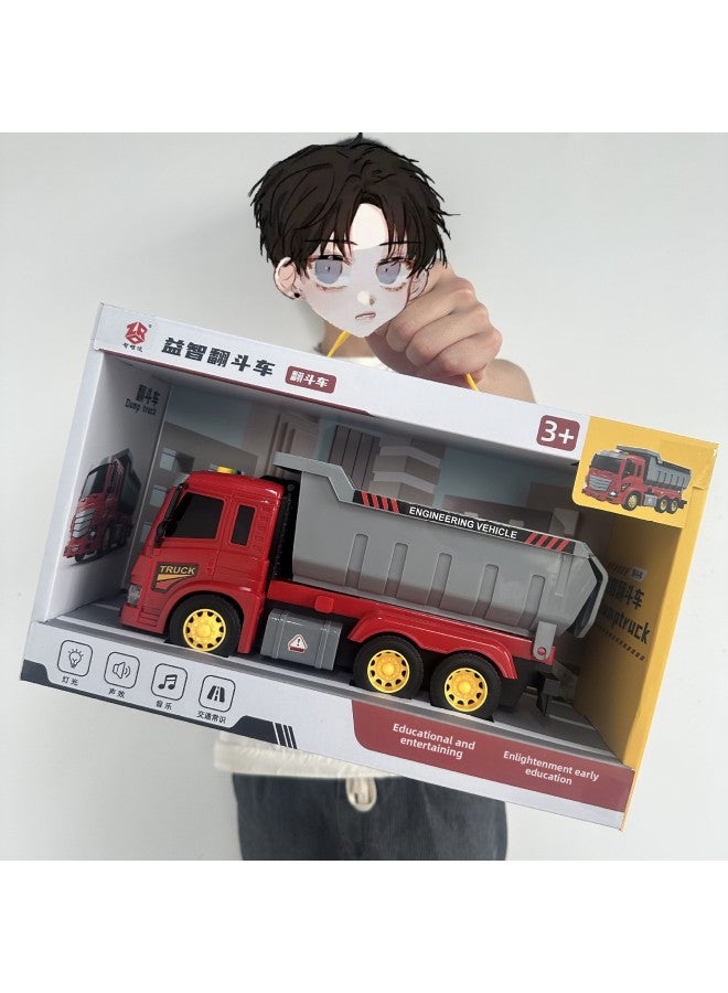 Big Gift Box Children's Fire Truck Toy Large Engineering Vehicle Gift Box Suit Boy Toy Car Training Institution Gift 