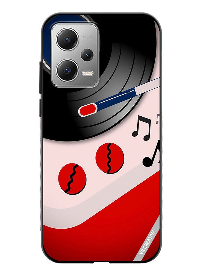 VR CREATIVE Protective Case Cover For Xiaomi Redmi Note 12 Music Design Multicolour - Image 1