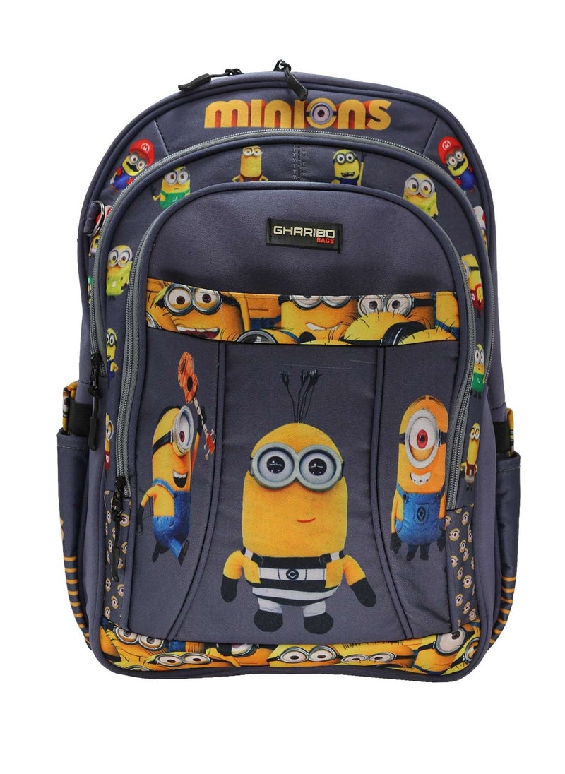 Gharibo Bags School backpack model 19 Minions  - Image 1