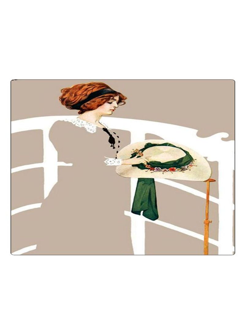 RKN Printed Anti-Slip Gaming Mouse Pad Multicolour