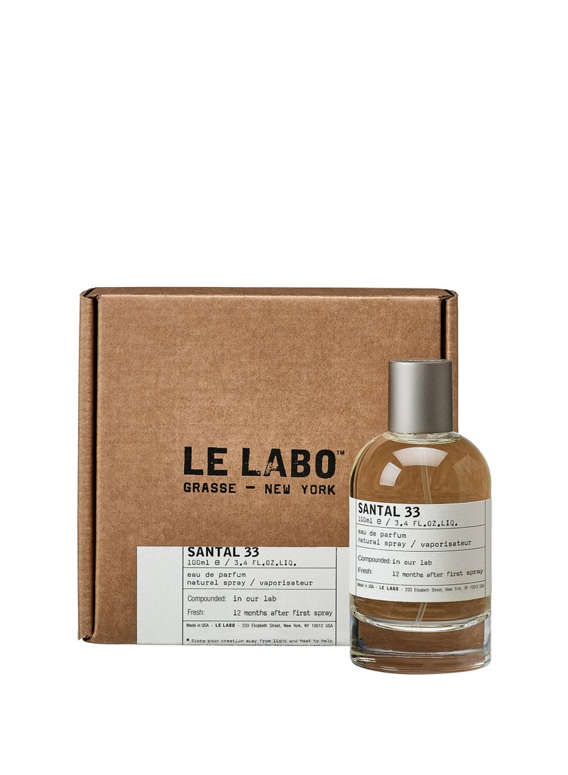 Le Labo Santal 33 Eau de Parfum 3.4oz/100ml. - Image 1