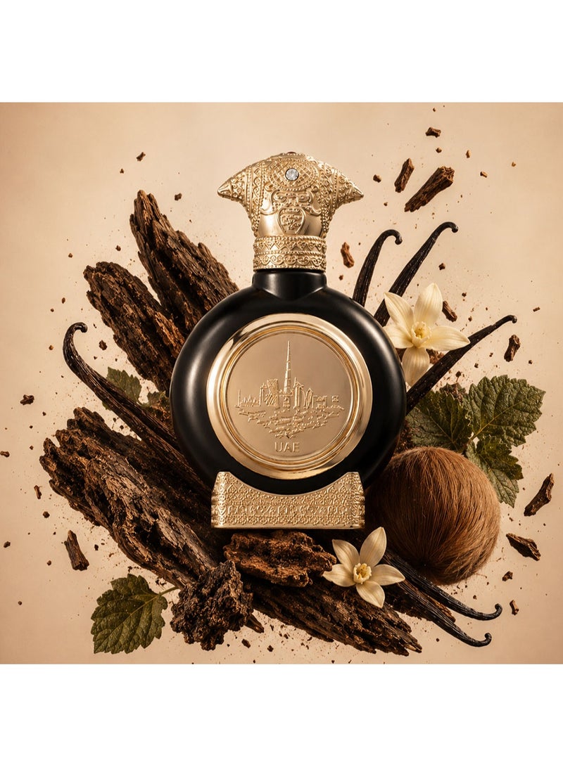 Taif Al Emarat UAE OUD Eau de Parfum 75ml, Men’s Arabic Perfume, Long Lasting Cambodian Oud Fragrance with Amber Base - Image 5