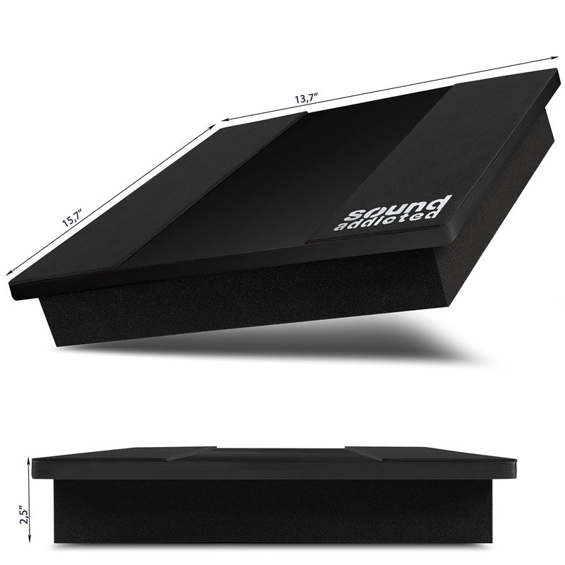 Sound Addicted Sound Addicted VibeBoss P10 - Acoustic Isolation Platform Suitable for 8-10 inches Subwoofers (13.7'' x 15.7'' x 2.5'') - Image 2