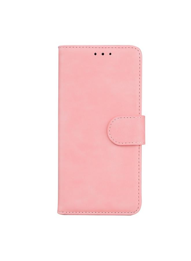 S-TOP Case For Nokia C20 / C10 Skin Feel Pure Color Flip Leather Phone Case - Image 2