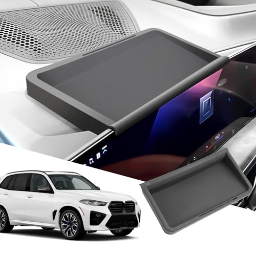 SXCY for 2023 2024 2025 2026 BMW X5/X6/X7 Dashboard Tray for BMW X5 2023 2024 2025 2026 Accessories for 2025 2026 BMW X5 Console Organizer 2024 2025 2026 X5 Dashboard Organizer Screen Back Organizer - Image 1